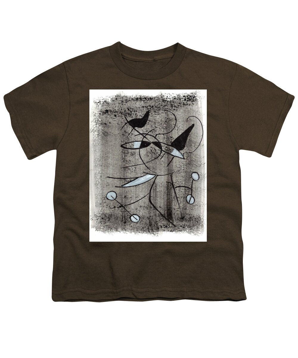 Chat Halterophile - Youth T-Shirt