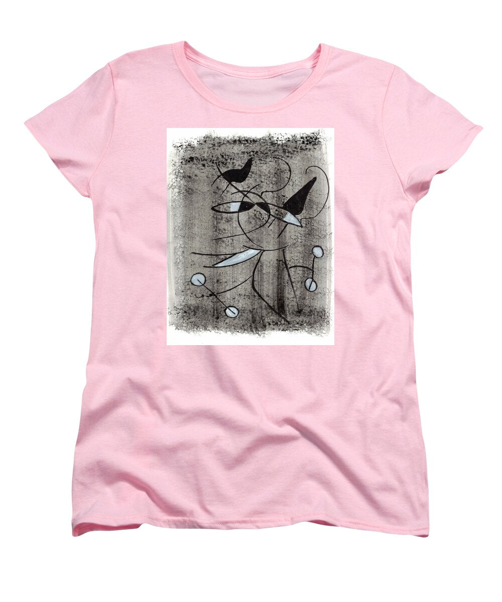 Chat Halterophile - Women's T-Shirt (Standard Fit)