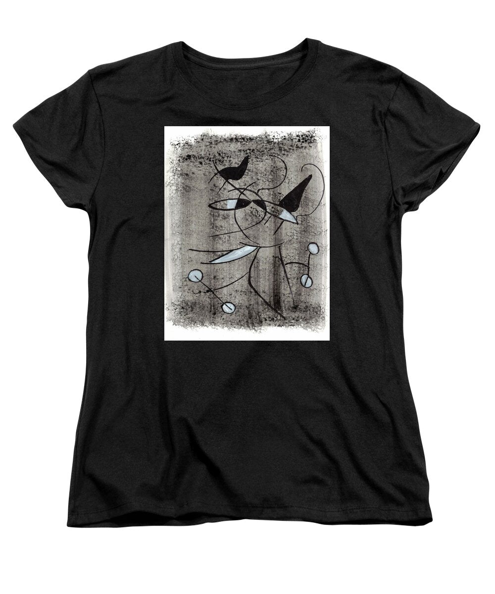 Chat Halterophile - Women's T-Shirt (Standard Fit)
