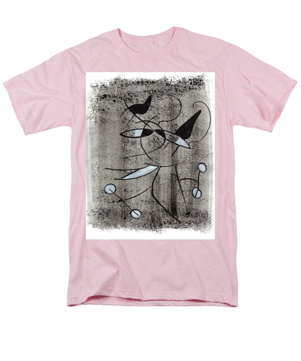 Chat Halterophile - Men's T-Shirt (Regular Fit)