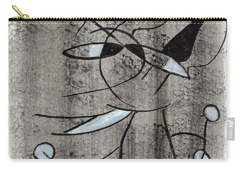 Chat Halterophile - Zip Pouch