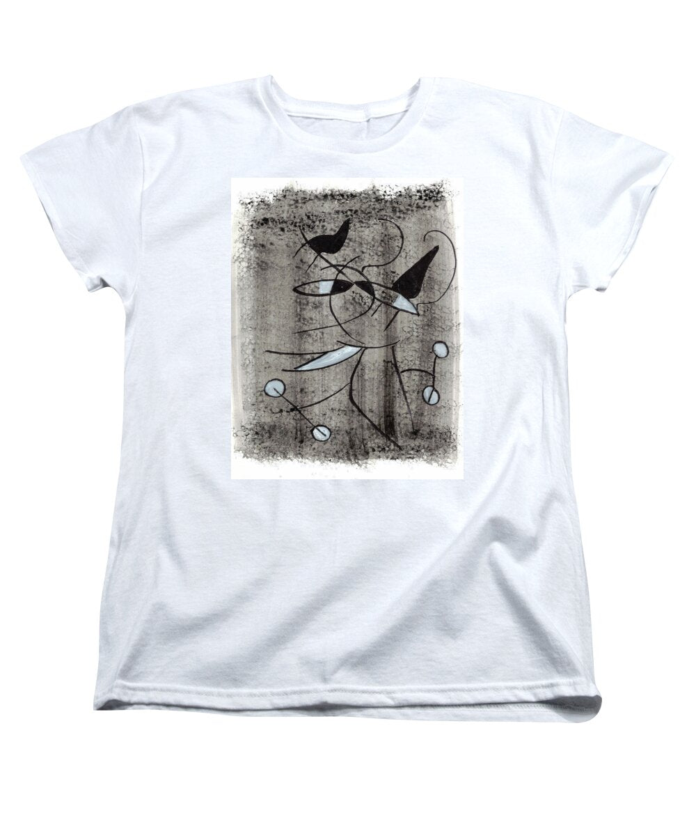 Chat Halterophile - Women's T-Shirt (Standard Fit)