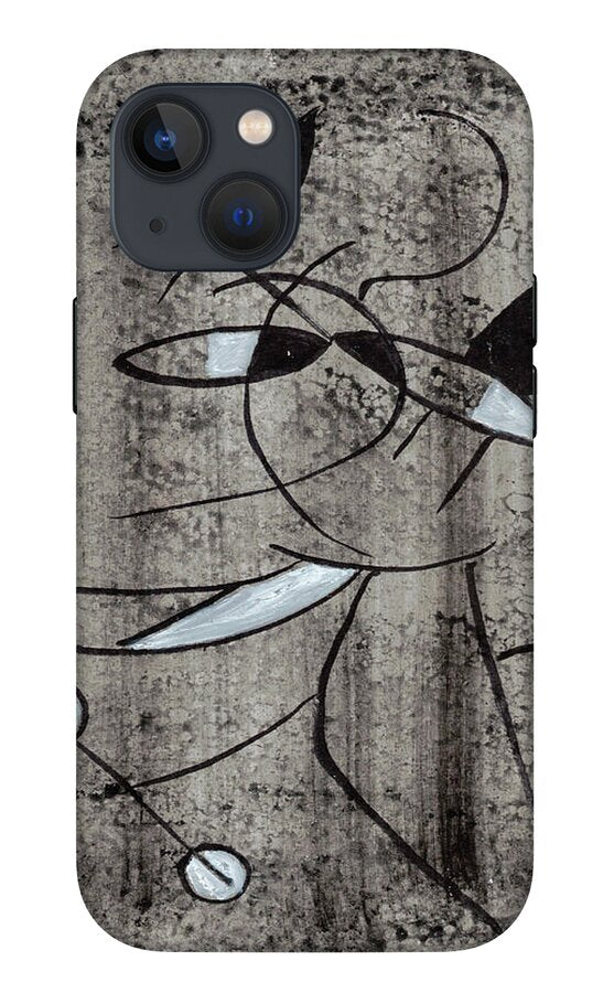 Chat Halterophile - Phone Case