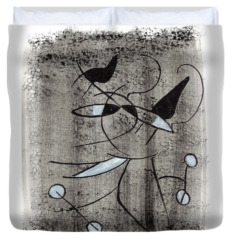 Chat Halterophile - Duvet Cover