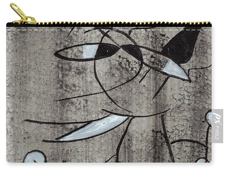 Chat Halterophile - Zip Pouch