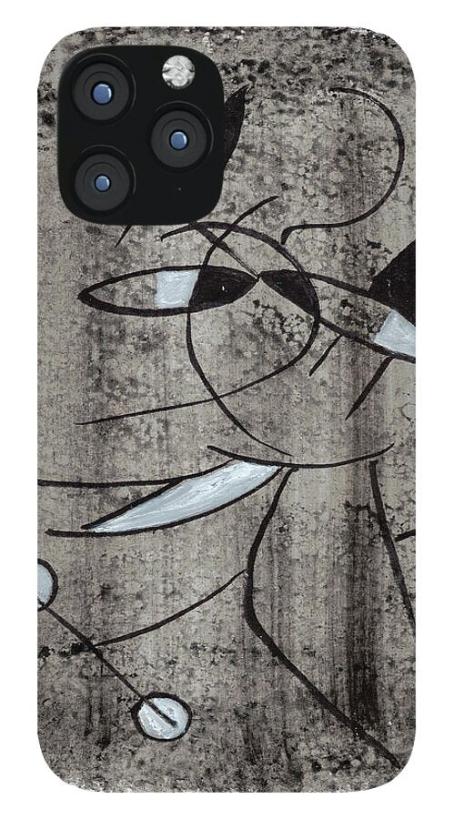Chat Halterophile - Phone Case