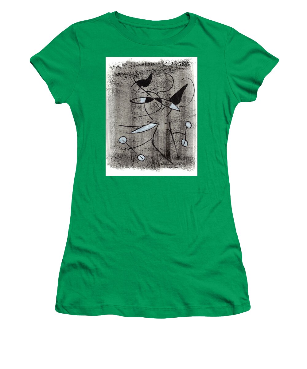 Chat Halterophile - Women's T-Shirt