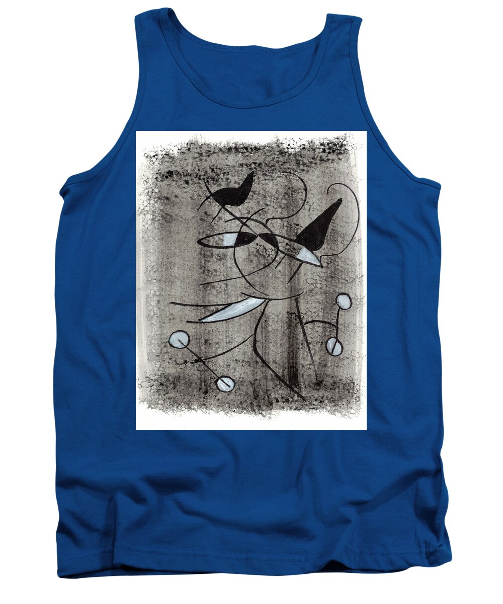 Chat Halterophile - Tank Top