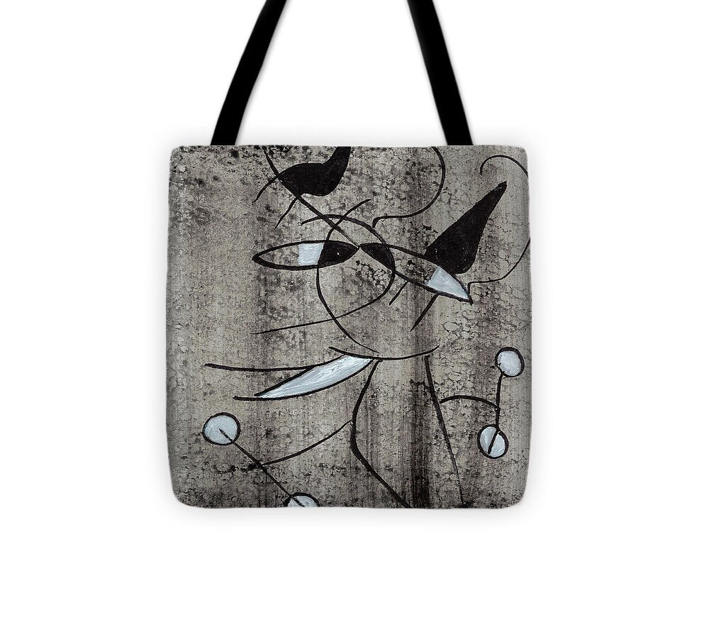 Chat Halterophile - Tote Bag