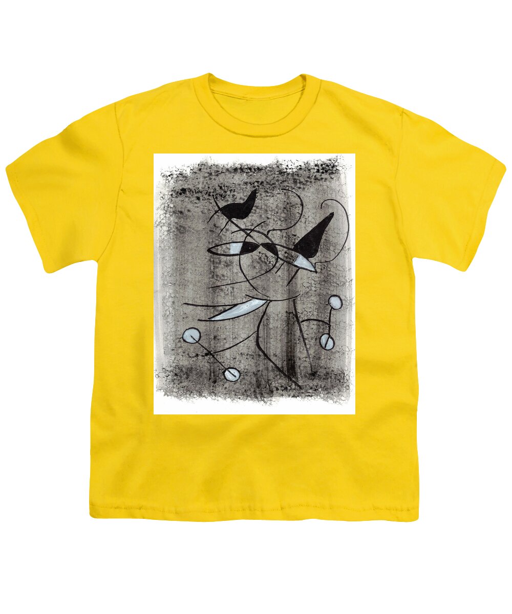 Chat Halterophile - Youth T-Shirt