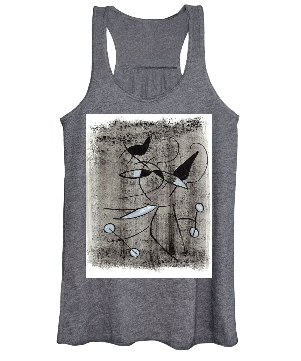 Chat Halterophile - Women's Tank Top