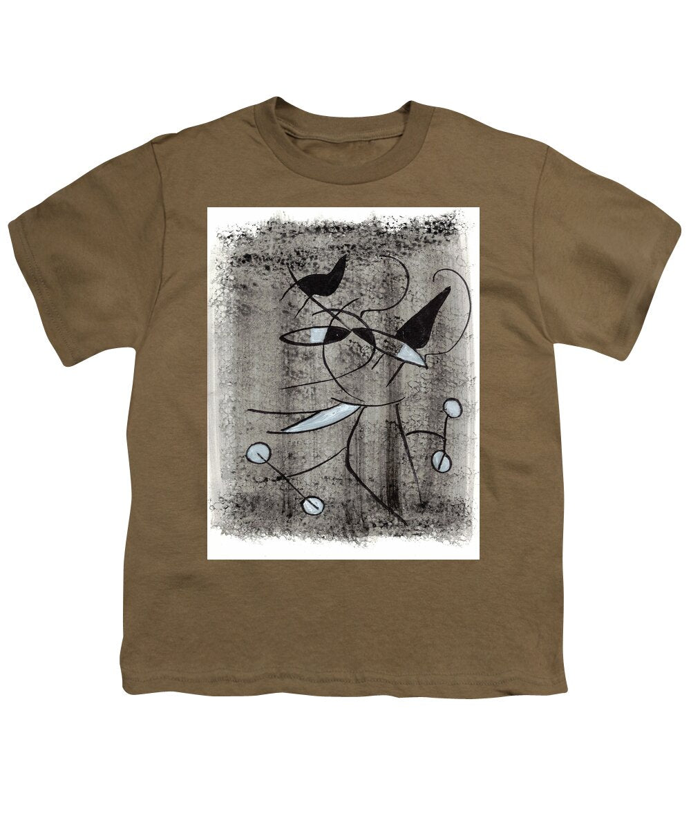 Chat Halterophile - Youth T-Shirt