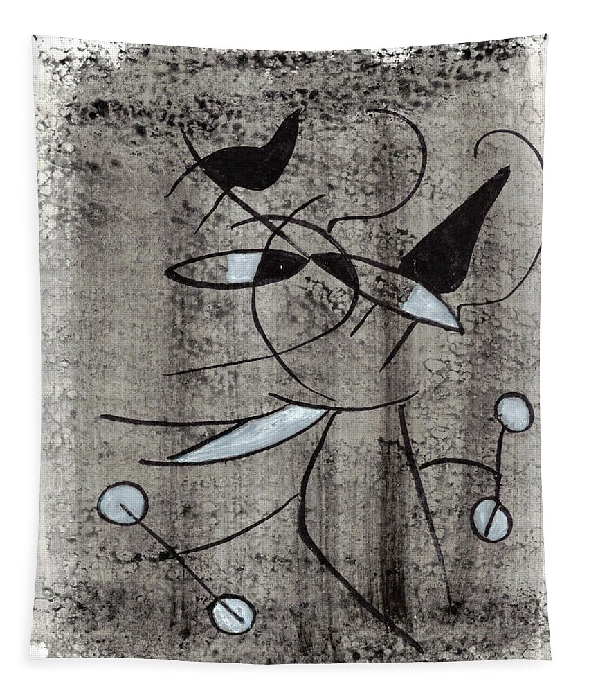 Chat Halterophile - Tapestry