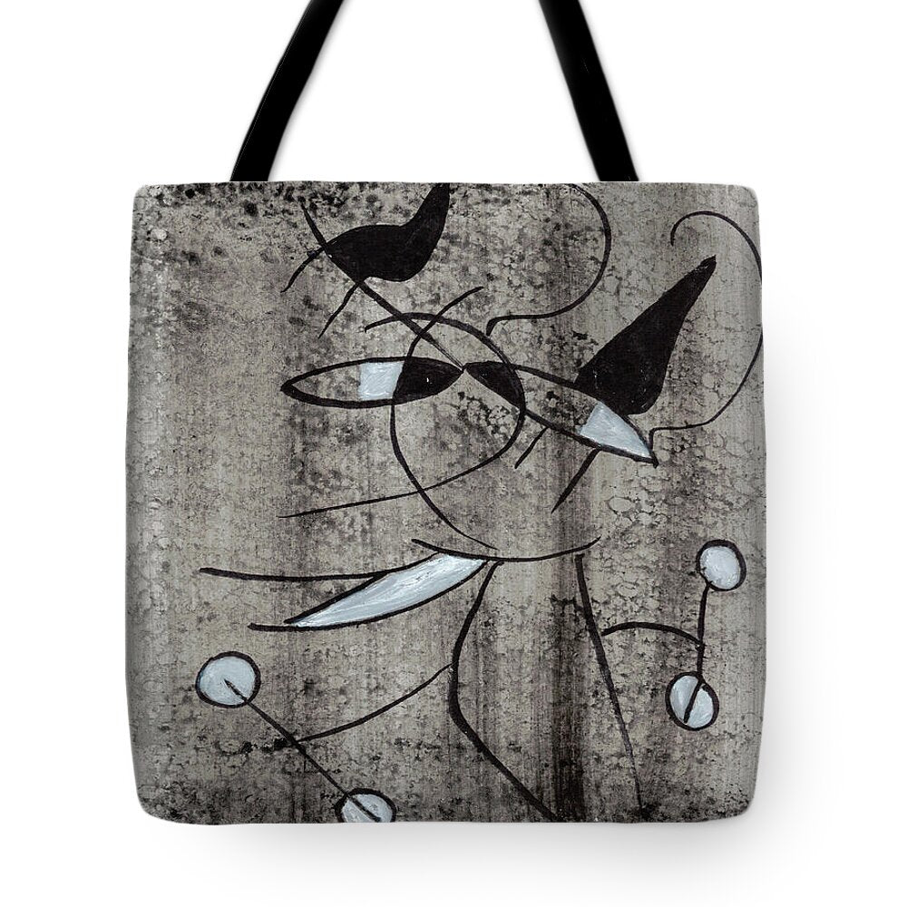 Chat Halterophile - Tote Bag