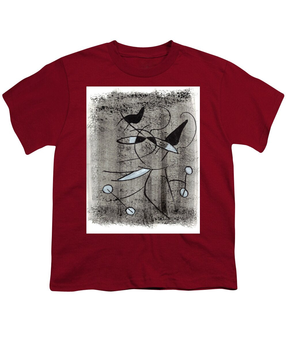 Chat Halterophile - Youth T-Shirt
