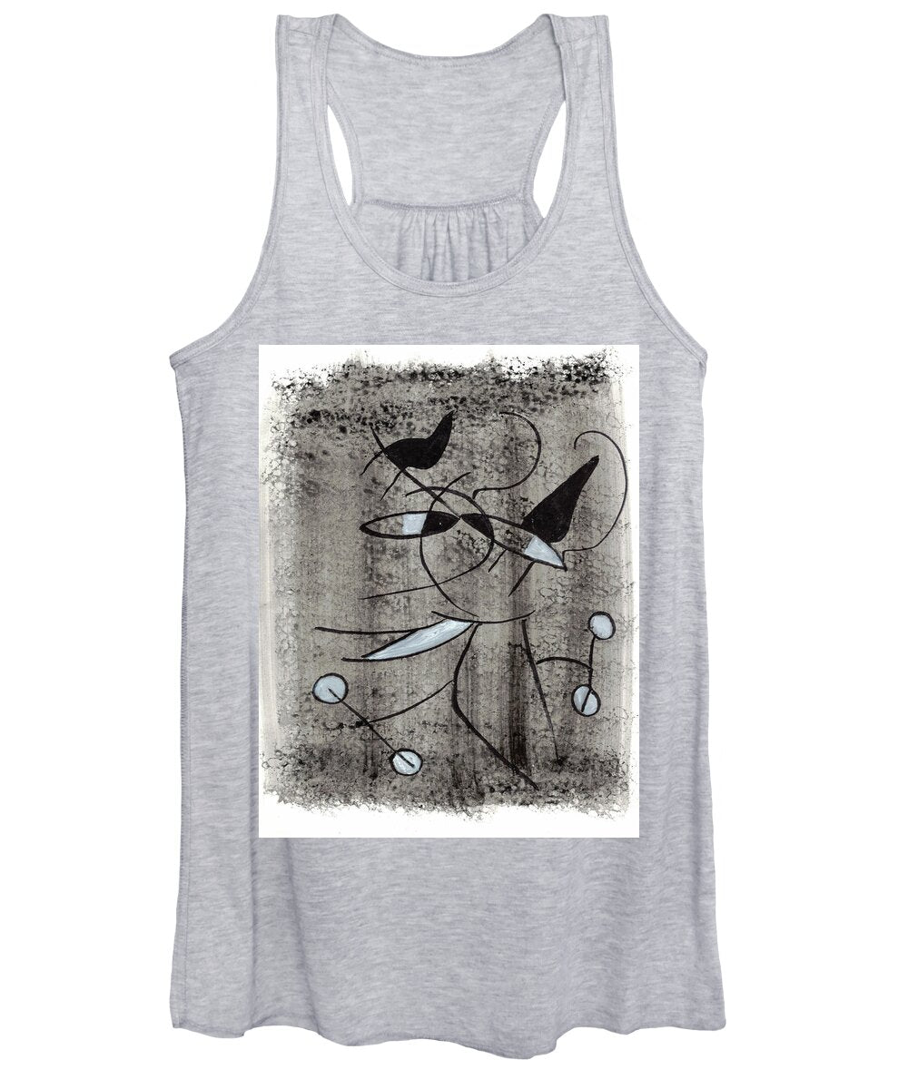 Chat Halterophile - Women's Tank Top