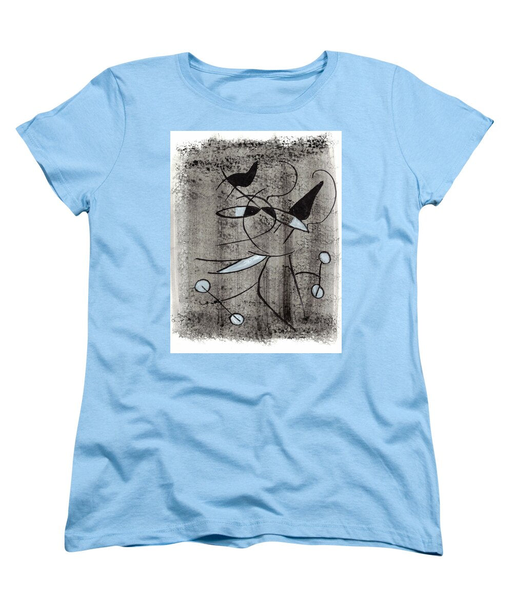Chat Halterophile - Women's T-Shirt (Standard Fit)