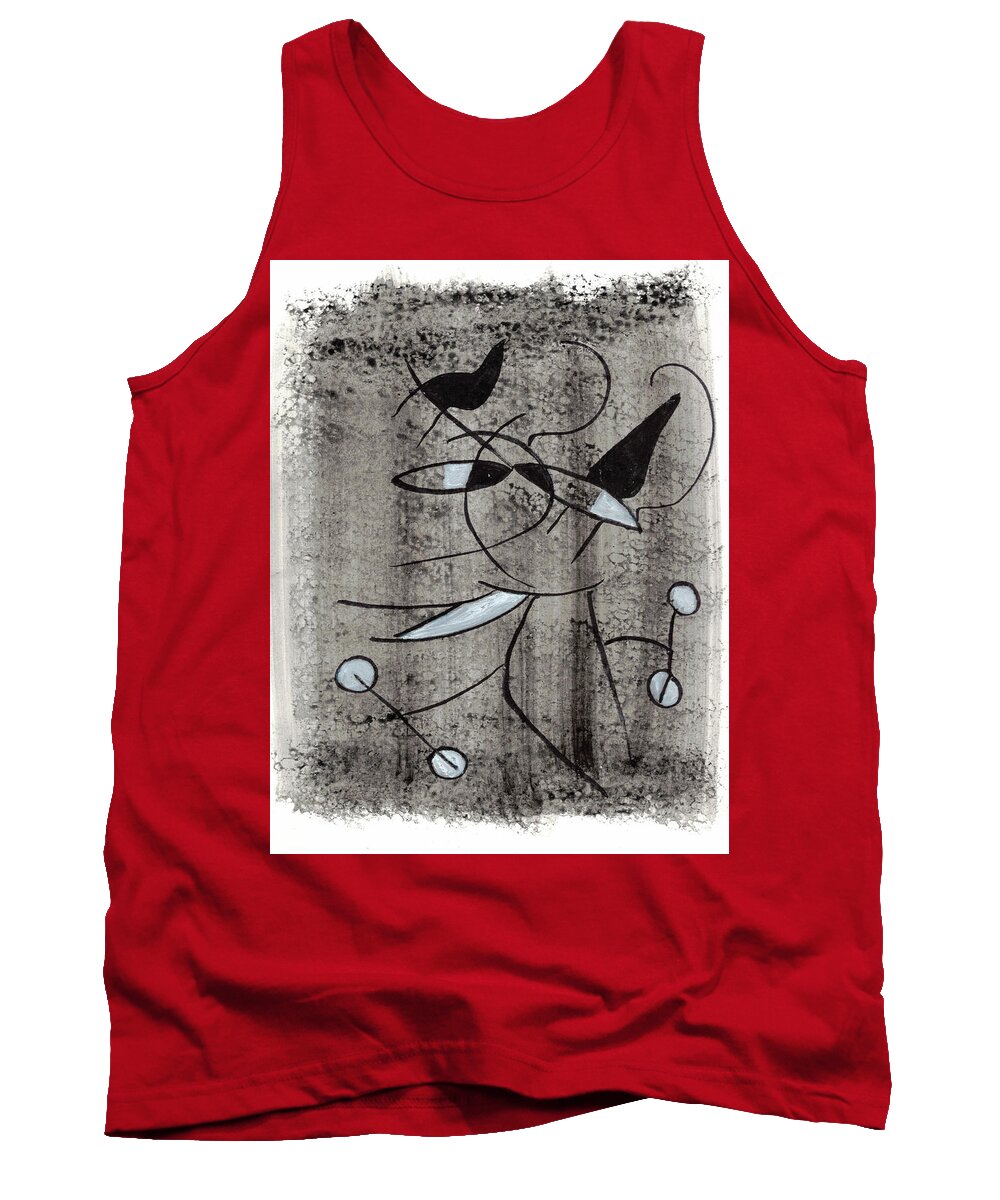 Chat Halterophile - Tank Top