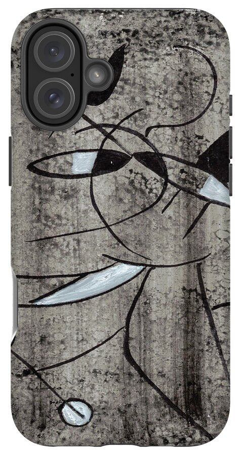 Chat Halterophile - Phone Case