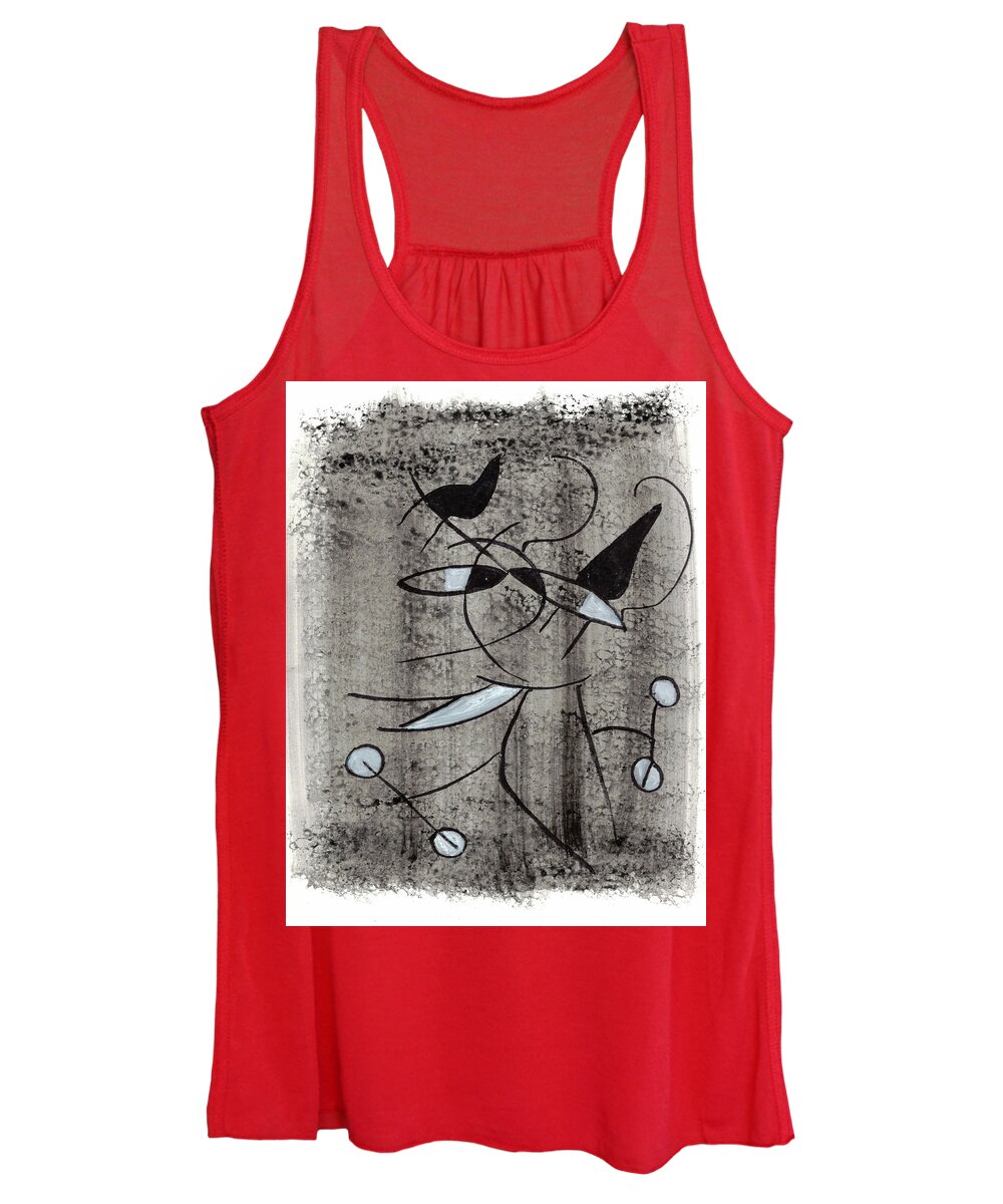 Chat Halterophile - Women's Tank Top