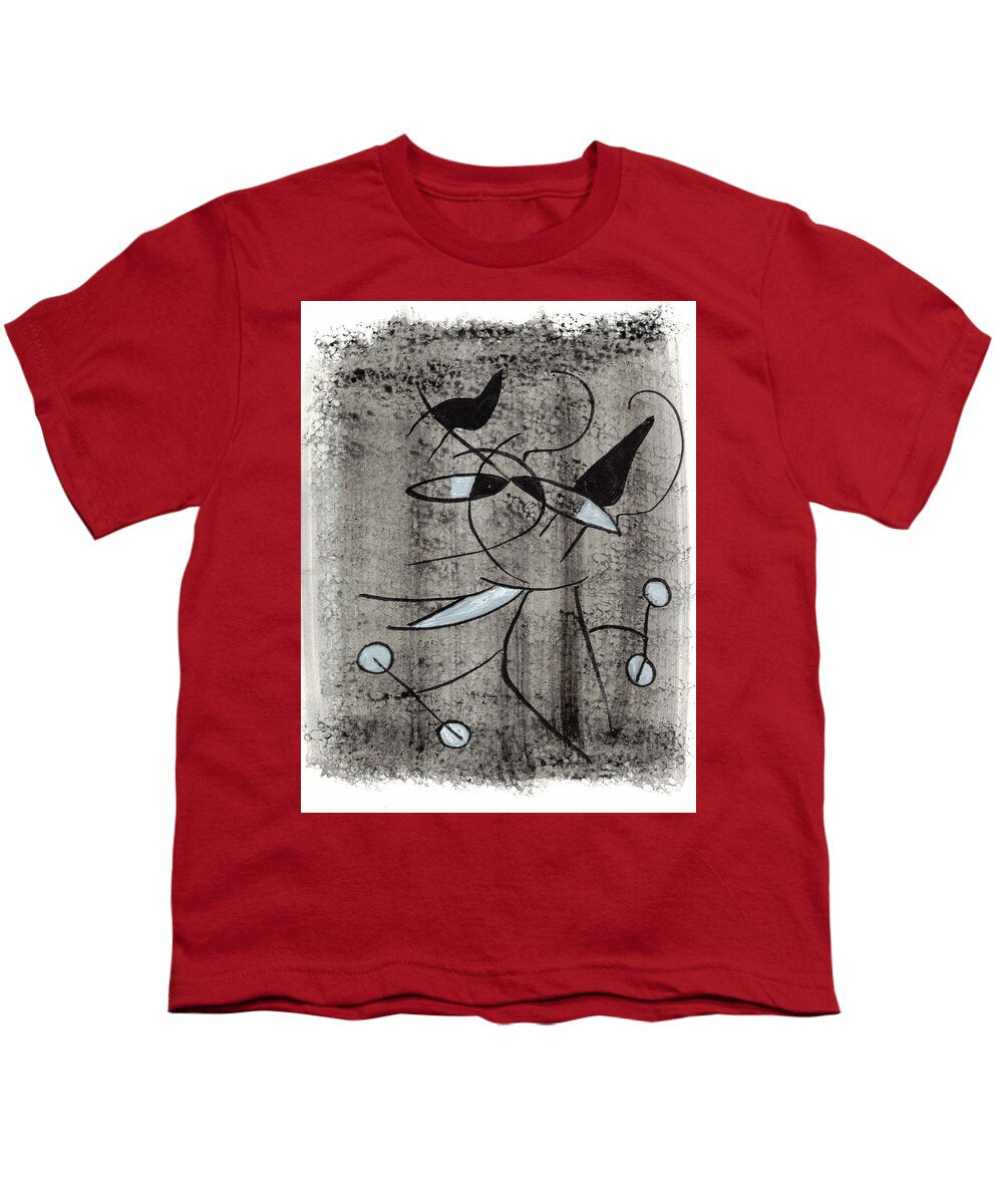 Chat Halterophile - Youth T-Shirt