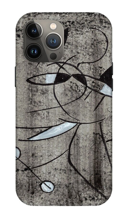Chat Halterophile - Phone Case