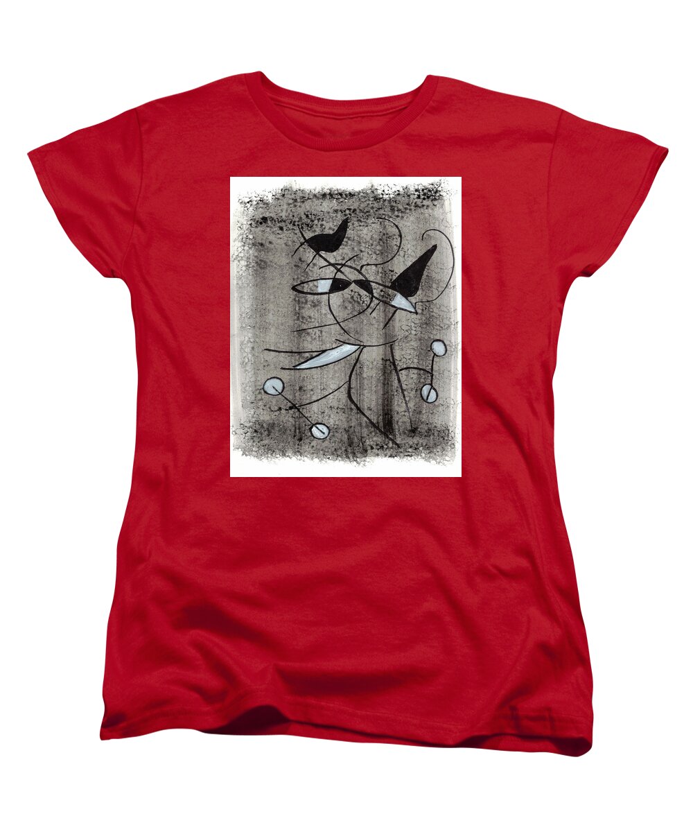 Chat Halterophile - Women's T-Shirt (Standard Fit)