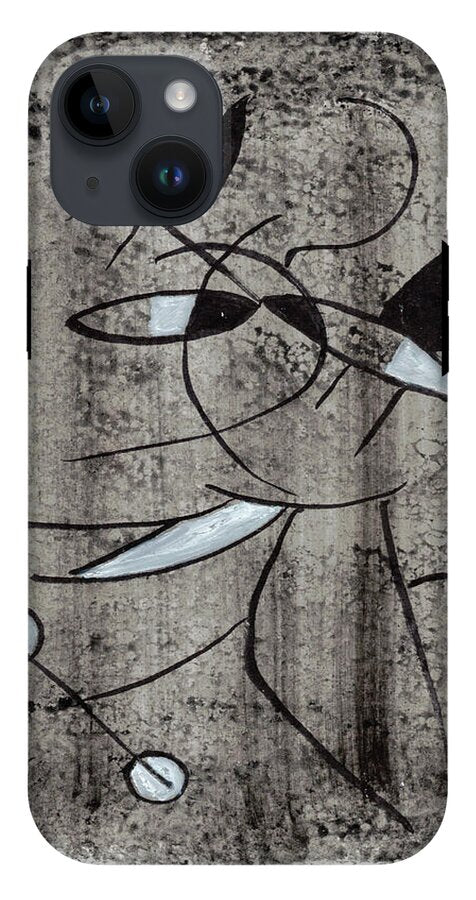 Chat Halterophile - Phone Case