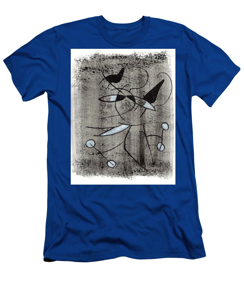 Chat Halterophile - T-Shirt