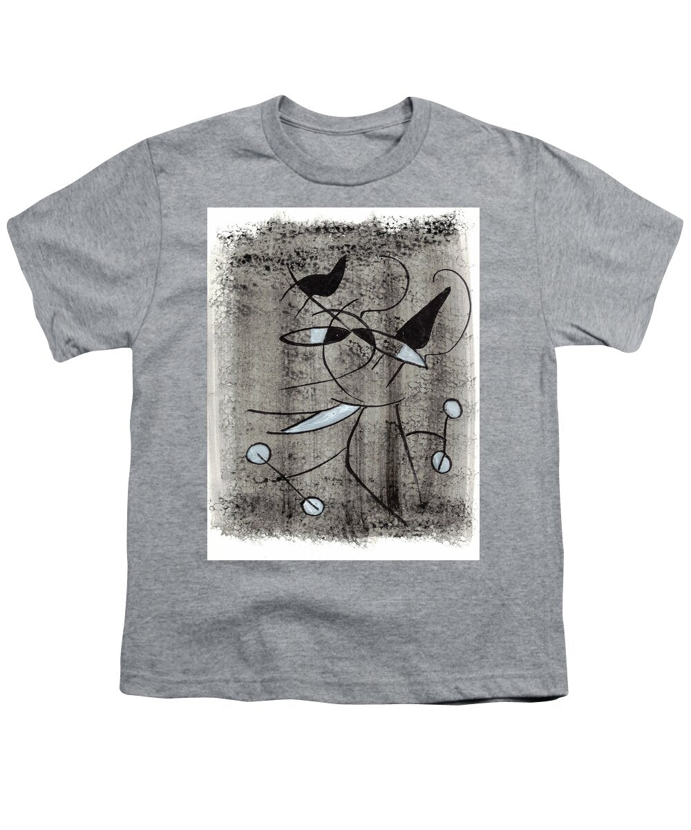 Chat Halterophile - Youth T-Shirt