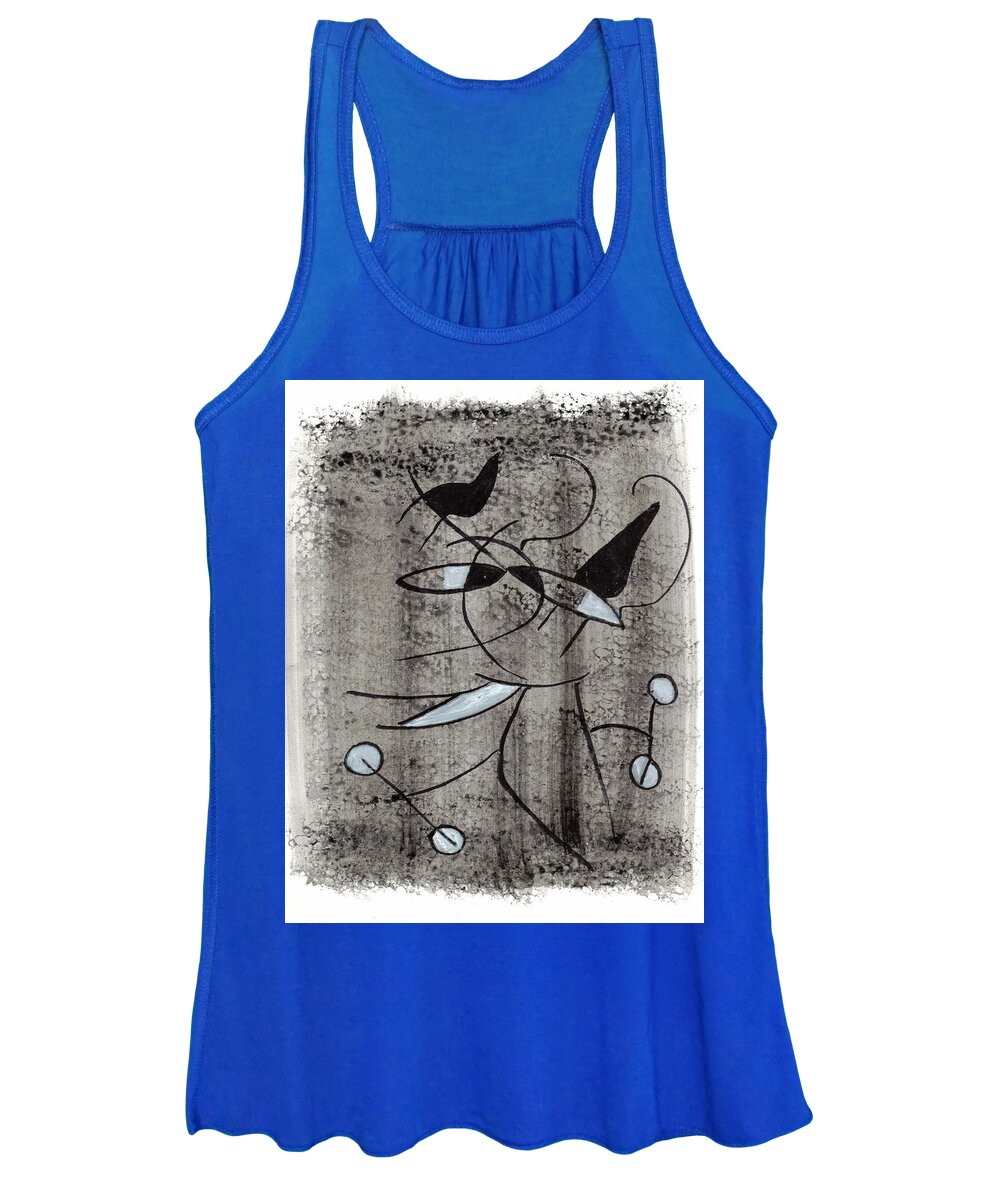 Chat Halterophile - Women's Tank Top