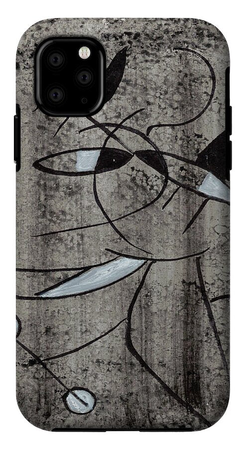 Chat Halterophile - Phone Case
