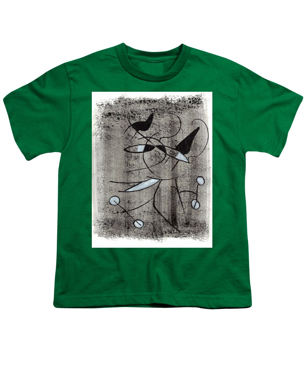 Chat Halterophile - Youth T-Shirt
