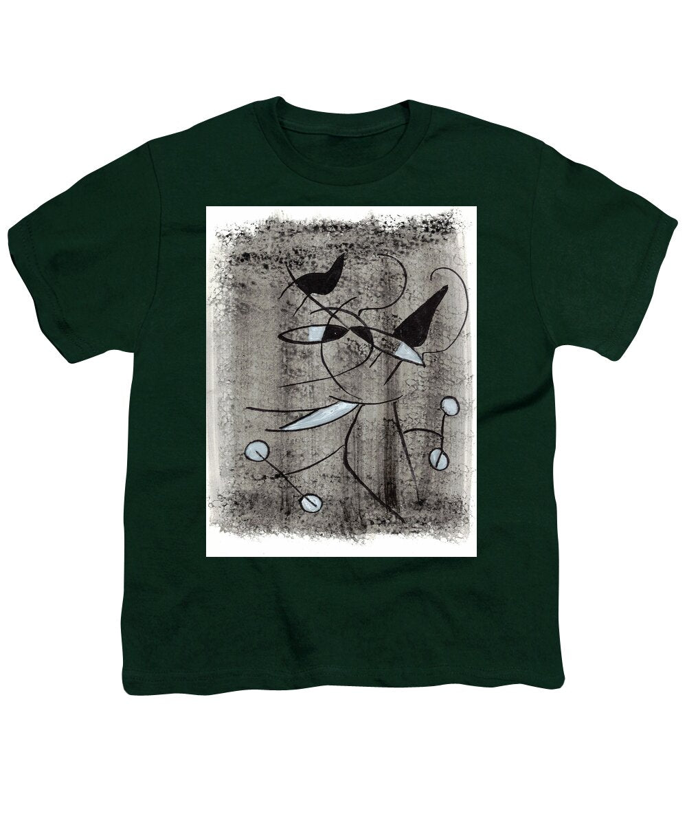 Chat Halterophile - Youth T-Shirt