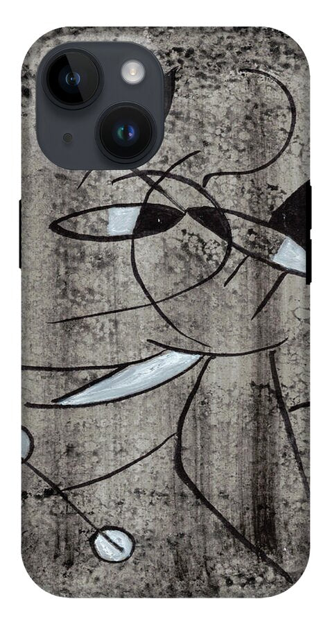 Chat Halterophile - Phone Case