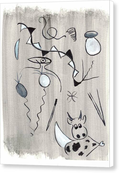 Course Landaise - Canvas Print