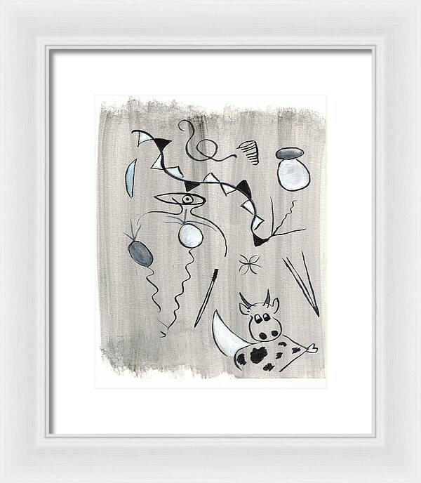 Course Landaise - Framed Print