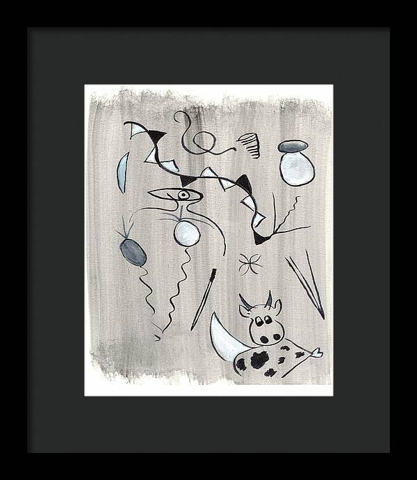 Course Landaise - Framed Print