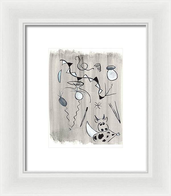 Course Landaise - Framed Print