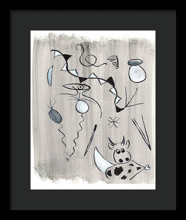 Course Landaise - Framed Print