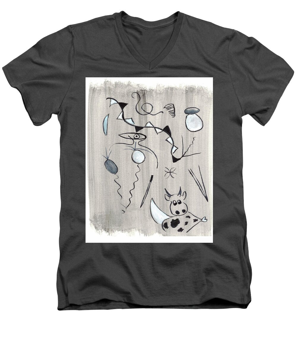 Course Landaise - Men's V-Neck T-Shirt