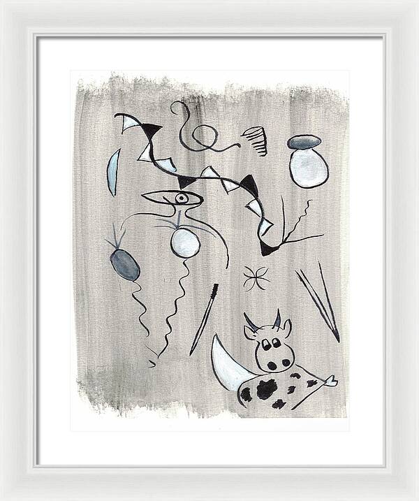 Course Landaise - Framed Print