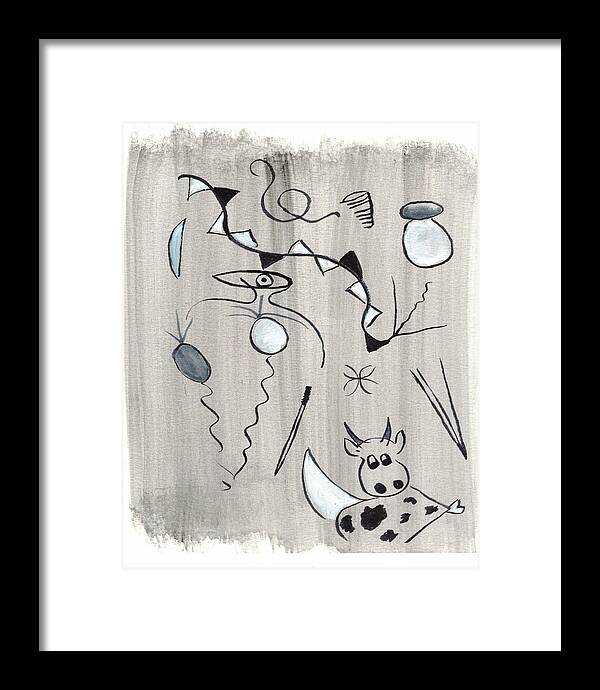 Course Landaise - Framed Print