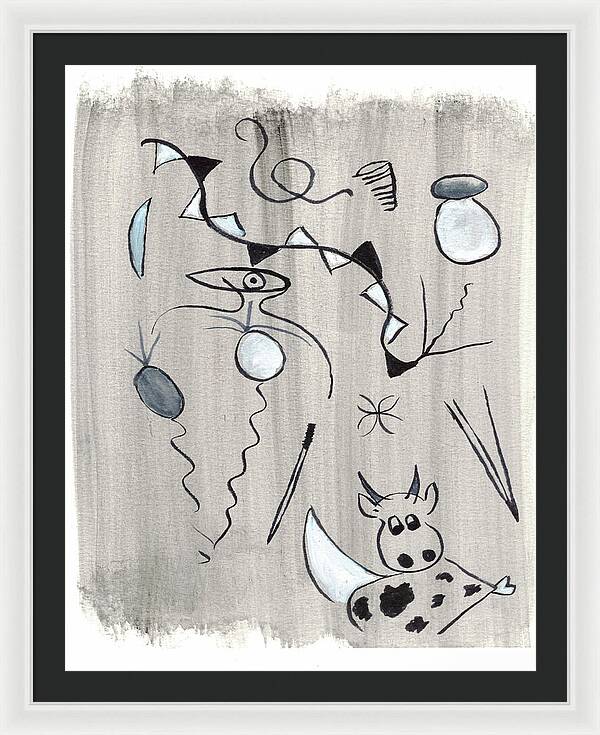 Course Landaise - Framed Print