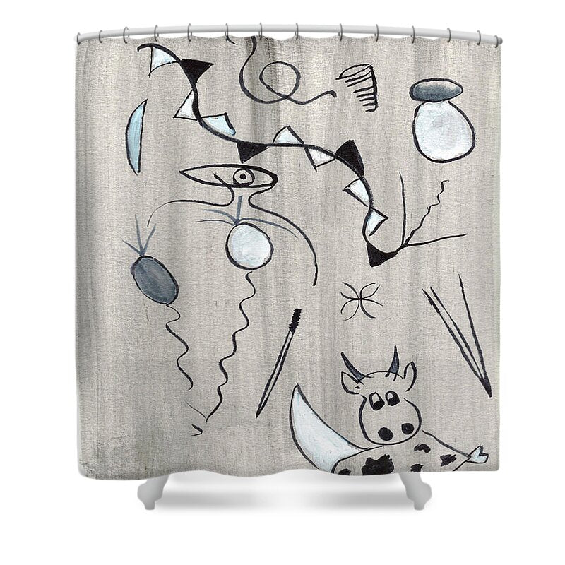 Course Landaise - Shower Curtain