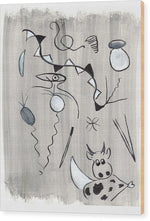 Course Landaise - Wood Print