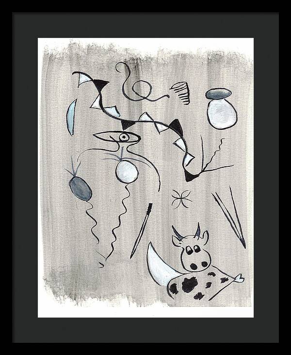 Course Landaise - Framed Print