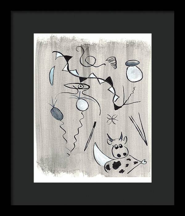 Course Landaise - Framed Print
