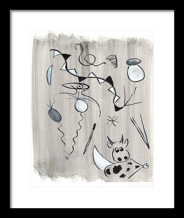 Course Landaise - Framed Print