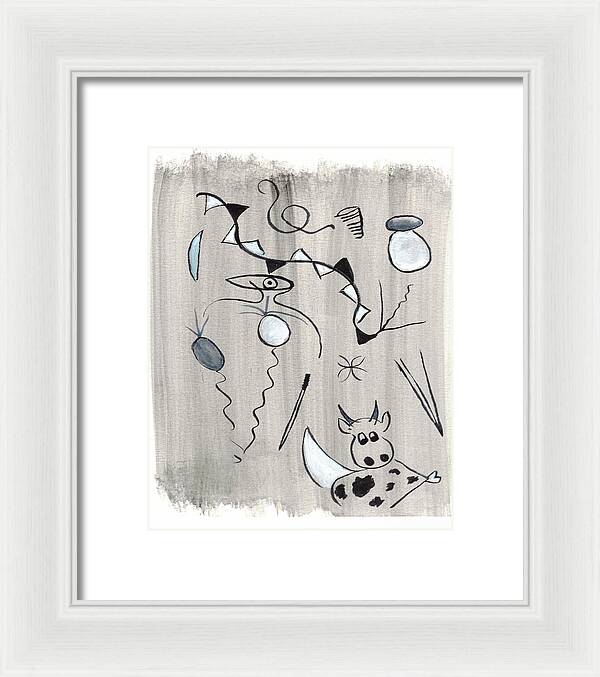 Course Landaise - Framed Print